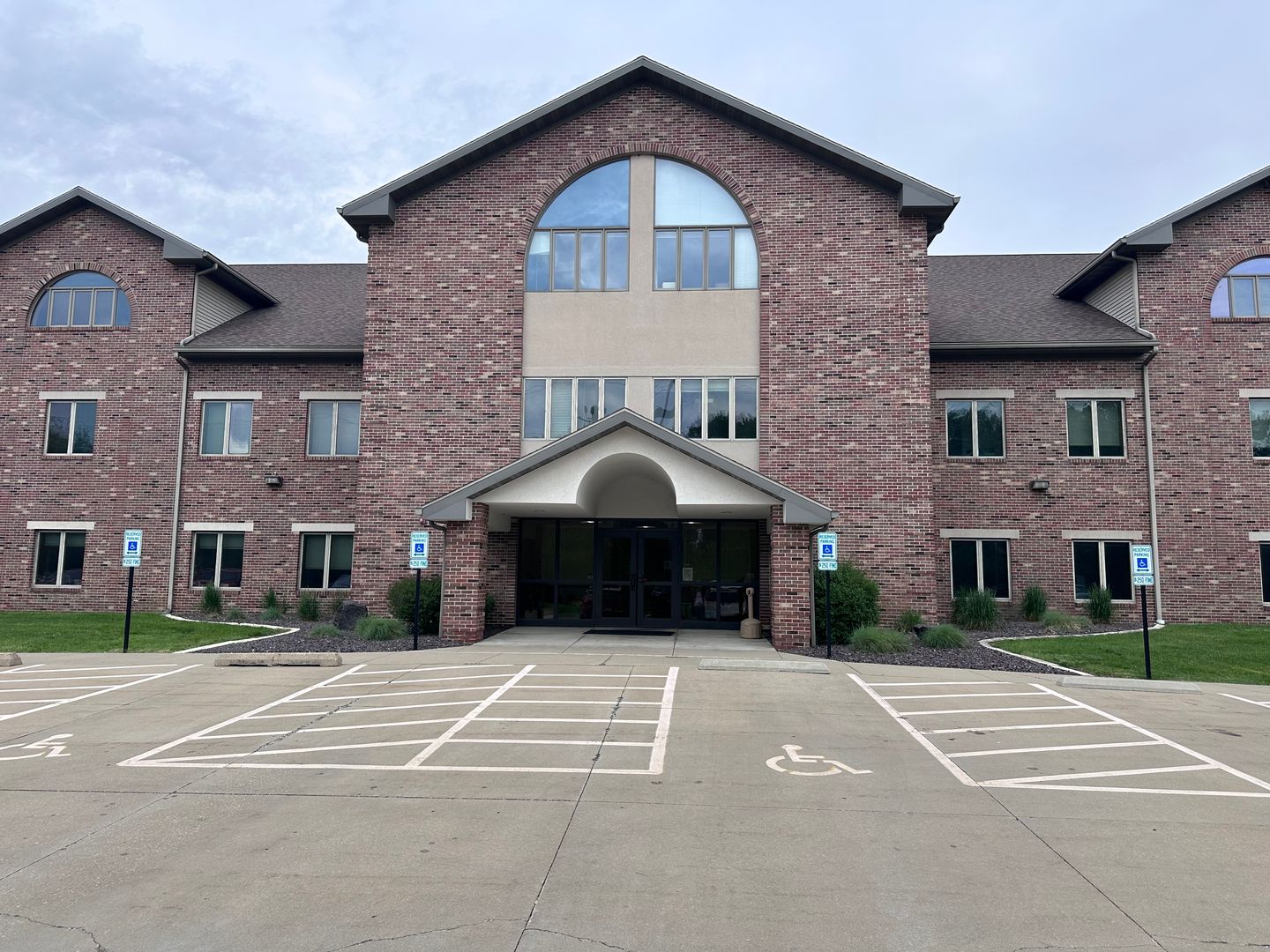 The front of our office building in Springfield.